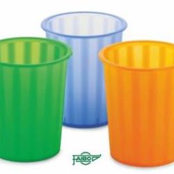 OUTLET - Paperera Verda translúcida Faibo