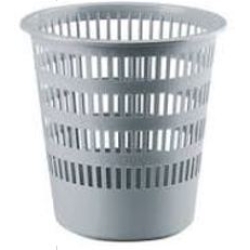 OUTLET - Paperera plàstic reixeta Faibo 12 l Gris