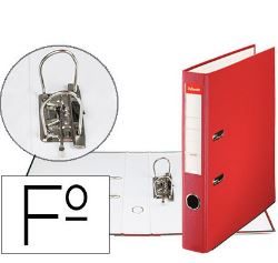 OUTLET - Archivador Esselte palanca Rojo Fº 45 mm