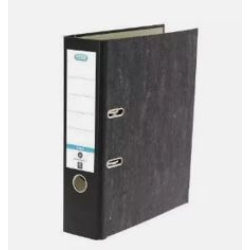 OUTLET - Arxivador Elba Negre jaspiat A4 80 mm