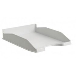 OUTLET - Safata sobretaula Gris Archivo 2000. Apilables en tres posicions. Mides 34,5 x 25,5 x 6 cm