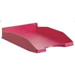 OUTLET - Safata sobretaula Fucsia  Archivo 2000 Apilables en tres posicions. Mides 34,5 x 25,5 x 6 c