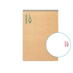 Bloc Escolofi Tapa Dura 4º 100H Apaïsat Llis 80G Ecologico