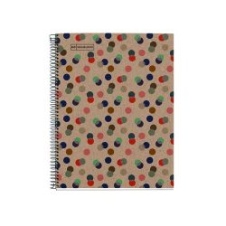 Bloc Miquelrius Notebook 1 Tapa Dura Carton Reciclat A4 80H 80G Ecoconfetti Cuadric.5X5