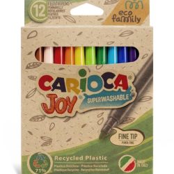 Retolador Fibra Carioca Joy Eco Estoig De 12