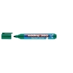 Marcador Flipchart Edding 380 Conico Verde