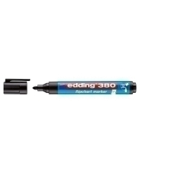 Marcador Flipchart Edding 380 Conico Negre