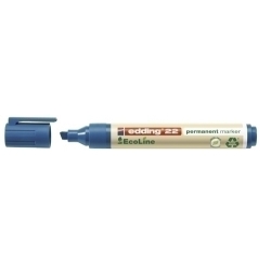 Marcador Permanent Edding 22 Ecoline Bisellat Blau