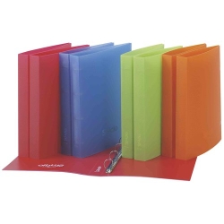 Carpeta D'Anelles Pardo Studio Style Pp Fº 2 An.Mixtes 25Mm Verd