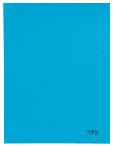 Subcarpeta Leitz Recycle 3 Solapes A4 Blau