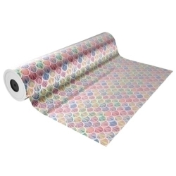 Paper De Regal Pp Bobina Basika 70 Cm X 50 M (1,10 Kg Aprox.) Metal·litzat Decorat (Ta1607-D 70 Cm)