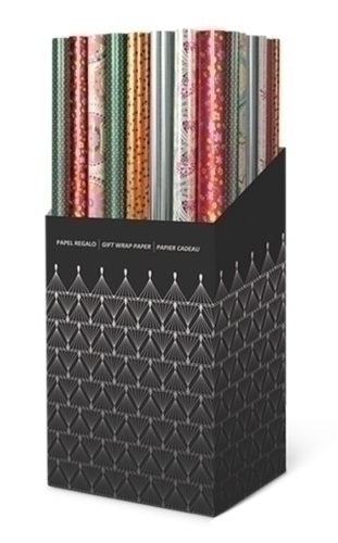Paper De Regal Rotllo Tv 0,7X1,5 M (Caixa De 60) Gofrat Decorat