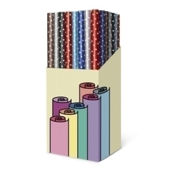 Paper De Regal Rotllo Tv 0,7X2 M Delux Lunares (Caixa De 60)