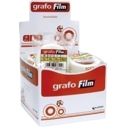 Cinta Adhesiva Invisible Rollo 33X19