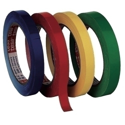 Cinta Para Cerrar Bolsas Tesa Pvc Rollo 66X12 Rojo