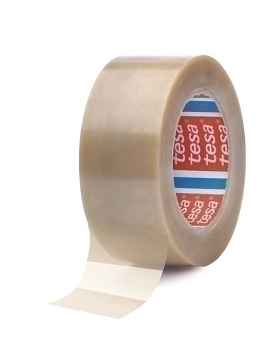 Cinta De Embalaje Tesa Pvc Liso Rollo 66X50 Transparente