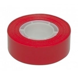 Cinta Adhesiva Fixo Color Rollo 33X19 Rojo