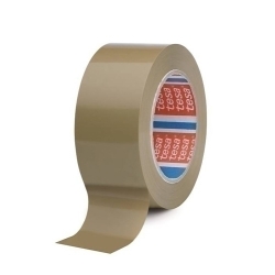 Cinta De Embalaje Tesa Pvc Liso Rollo 66X50 Marron