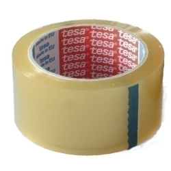 Cinta De Embalaje Tesa Poliolefina Rollo 66X50 Silenc.Transparente