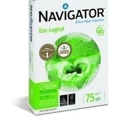 Papel A4 Navigator Eco-Logical 75G 500H