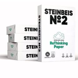 Papel A4 Steinbeis Nº2 80G 500H 100% Reciclado