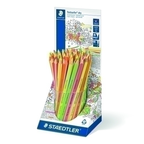 Llapis De Colors Staedtler 128 Noris Club Triplus Jumbo Expositor De 48