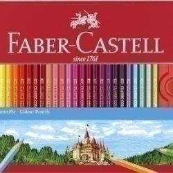 Llapis De Colors Faber-Castell Estoig De Metall De 60