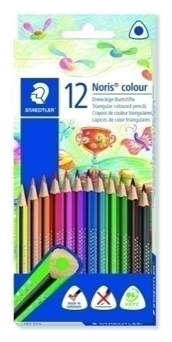 Llapis De Colors Staedtler 187 Noris Colour Wopex Estoig De 12