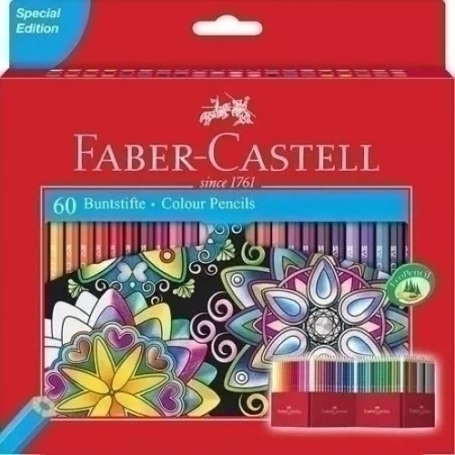 Llapis De Colors Faber-Castell Estoig De 60