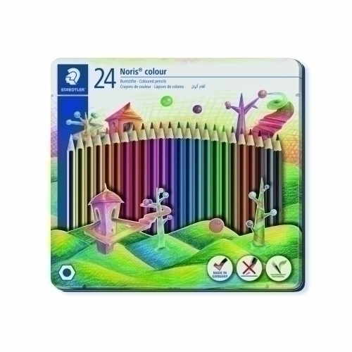 Llapis De Colors Staedtler 185 Noris Colour Wopex Estoig De 24