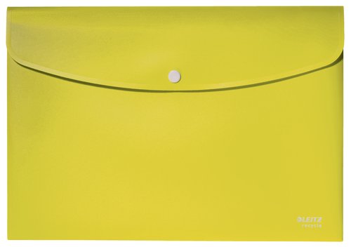 Dossier Sobre Leitz Recycle Pp Opac Broche A4 Groc