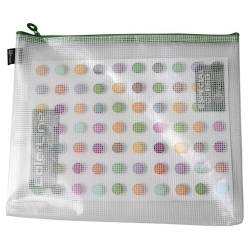 Dossier Sobre Office Box Tancament Cremallera 410X300 Mm. Verd