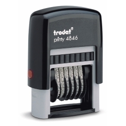 Numerador Ent.Aut. Trodat Printy 4846 Ressò (4 Mm. 6 Bandes)