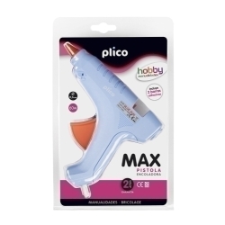 Pistola De Cola Termofusible Plico Max 60W