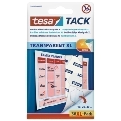 Punt Adhesiu Transparent Xl Tesa Tack 36 Unitats