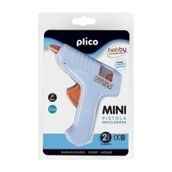 Pistola De Cola Termofusible Plico Mini 25W