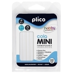 Cola Termofusible En Barra Plico Mini Blister De 22