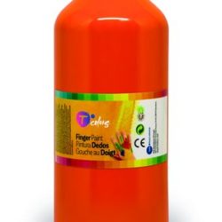 Pintura De Dits Tcolors 500 Ml (Botella) Taronja