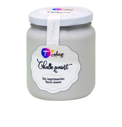 Pintura Chalk Paint Marker Tcolors 175 Ml (Bote) Gris Niebla