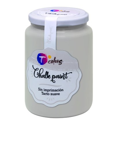 Pintura Chalk Paint Marker Tcolors 400 Ml (Bot) Gris Boira