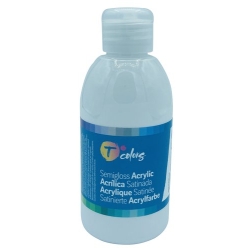Pintura Acrilica Tcolors 250 Ml (Ampolla) Blanc