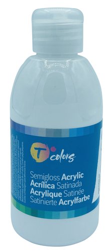 Pintura Acrilica Tcolors 250 Ml (Ampolla) Blanc