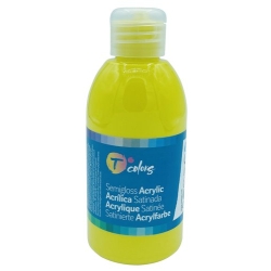 Pintura Acrilica Tcolors 250 Ml (Botella) Groc