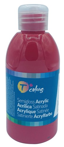 Pintura Acrilica Tcolors 250 Ml (Ampolla) Magenta