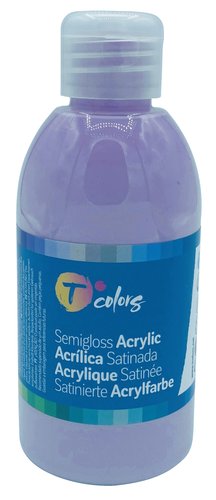 Pintura Acrilica Tcolors 250 Ml (Botella) Violeta