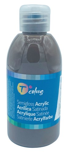 Pintura Acrilica Tcolors 250 Ml (Botella) Marron