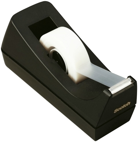 Porta-rotlles Scotch® Negre Per a Rotllos 33 Metres.