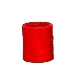 Ràfia Cinta De 4 Mm Rotllo De 200 M Vermell
