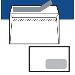Sobre Sam Ecosam+ 110X220 Blanc 105G Open V.Dcha.(Silicona) Caixa De 500