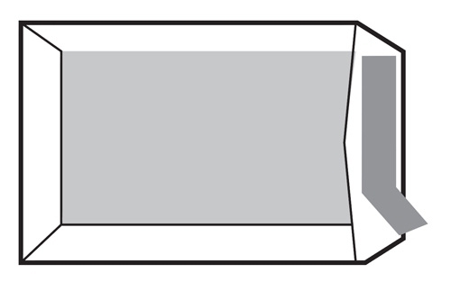 Sobre-Borsa Dors Carton Sam 229X324 Blanc 90G (Silicona) Caixa De 100